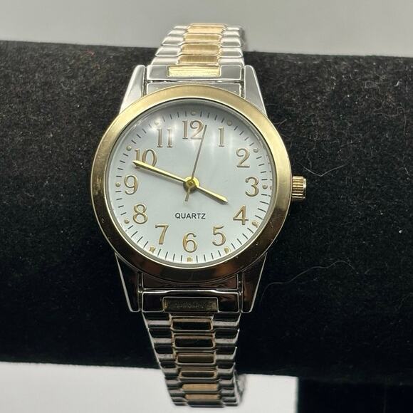 Silver & Gold Men’s Watch - Picture 2 of 3